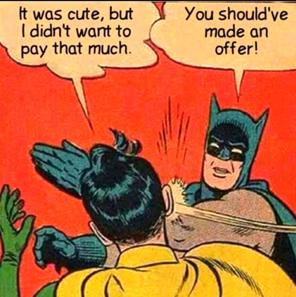 Make me an offer 😁